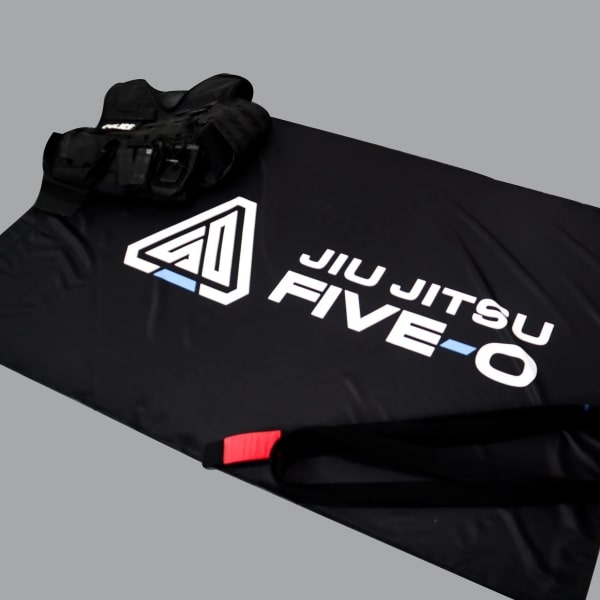 Academy Logo Flag - Jiu Jitsu Five-O