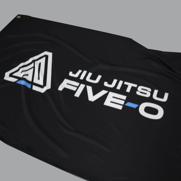 Academy Logo Flag - Jiu Jitsu Five-O