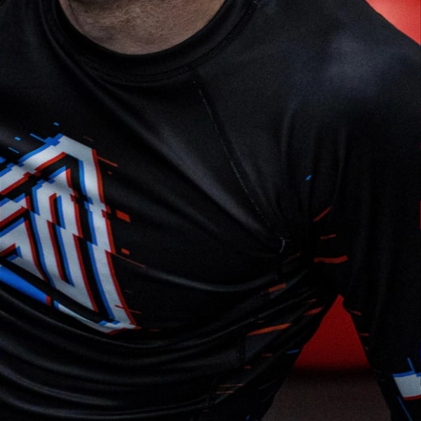 Light Bar Rash Guard - Jiu Jitsu Five-O