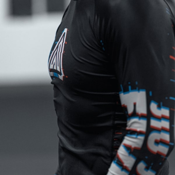 Light Bar Rash Guard - Jiu Jitsu Five-O