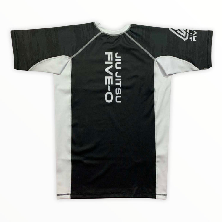 Five-O Ranked Short Sleeve Rashguard - Jiu Jitsu Five-O