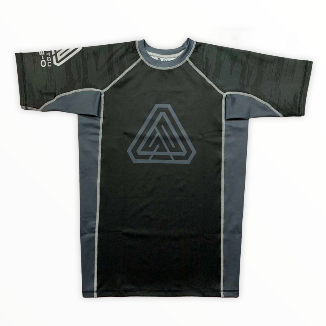 Five-O Ranked Short Sleeve Rashguard - Jiu Jitsu Five-O