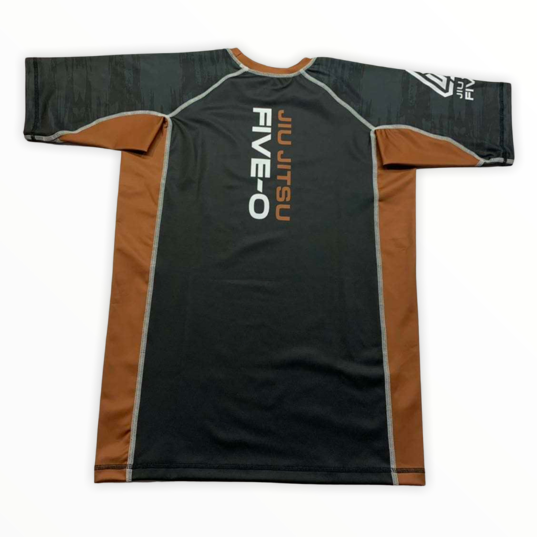 Five-O Ranked Short Sleeve Rashguard - Jiu Jitsu Five-O